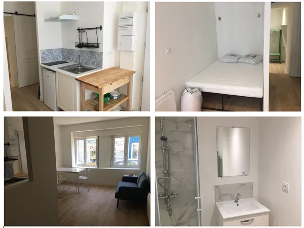 Studio 1 pièce 27 m² 