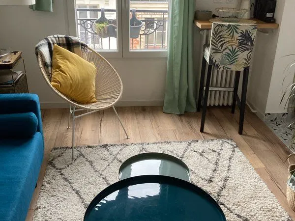 Appartement cosy et lumineux deux pièces 