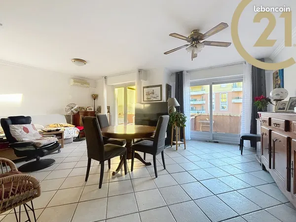 Appartement 2 pièces 57 m² 