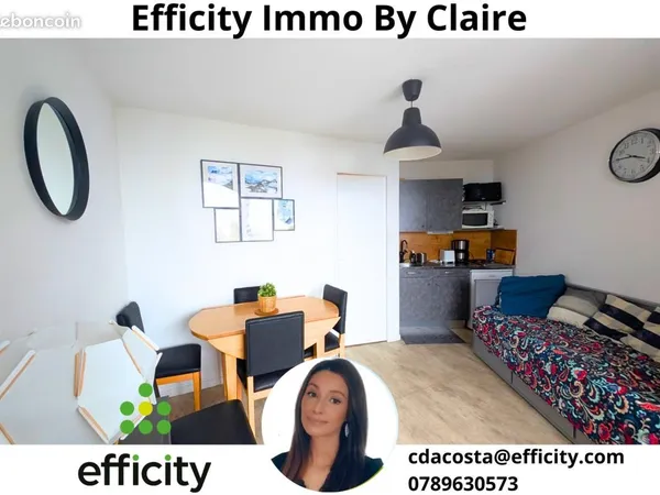 Appartement 3 pièces 28 m² 