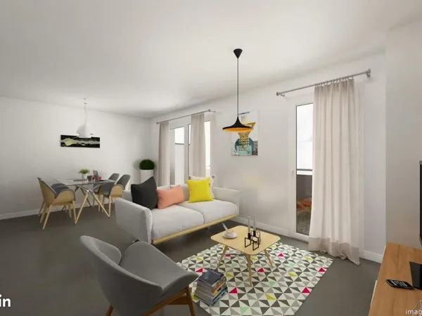 Appartement 3 pièces 61 m² 