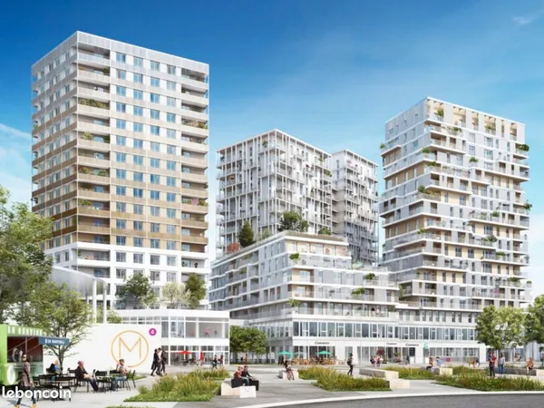 À louer - Appartement neuf T4 meublé - 82,18 m² - Dernier étage 