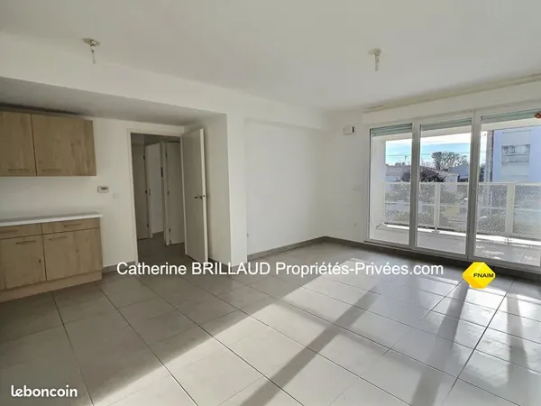 Appartement 3 pièces 61 m² 