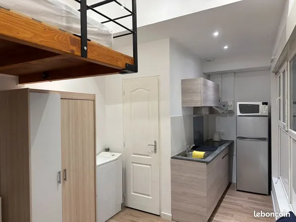 Studio 19m² avec mezzanine - Grenoble centre 