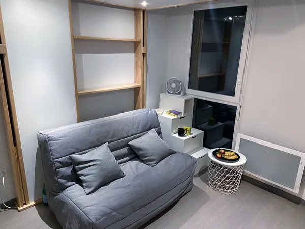 Loue Studio meublé - La Rochelle (17) - Minimes - 21m² 