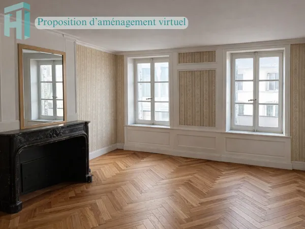 Appartement F4 - 64m2 à rénover rue du Pond Mouja - Hypercen 