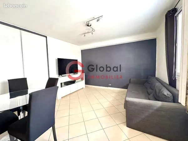 Appartement 2 pièces 45 m² 