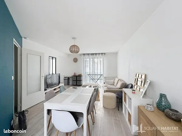 Appartement 3 pièces 61 m² 