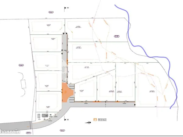 Terrain 599 m² Baie Mahault 