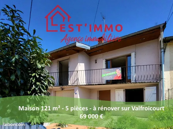 Maison 5 pièces 121 m² 