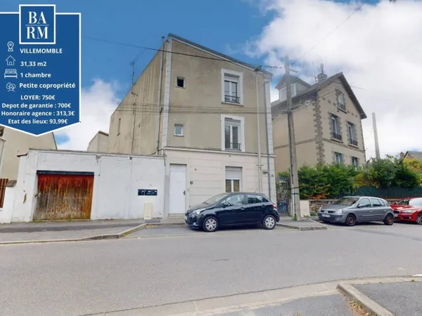 Appartement 2 pièces 31 m² 