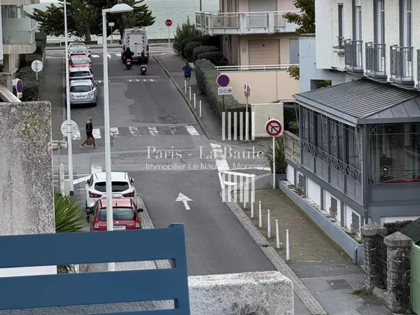Studio latéral mer, La baule secteur marché 