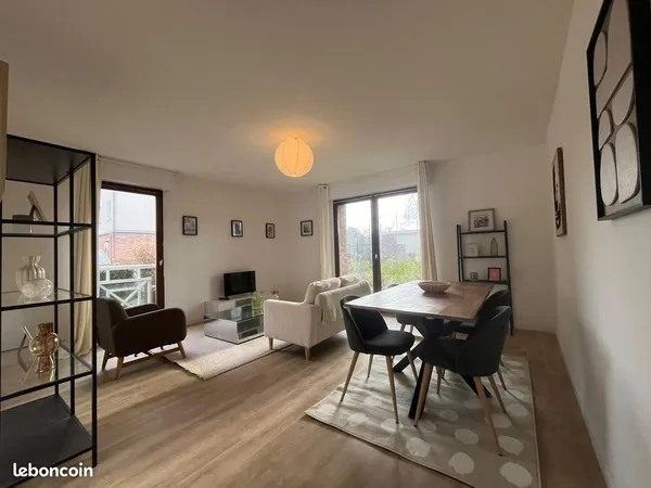 Grand T2 meublé proche Lille 