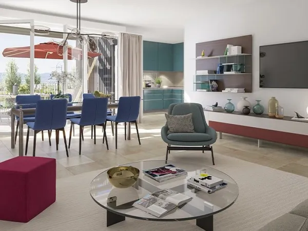 Appartement en frais réduits 3 pièces 62 m² 