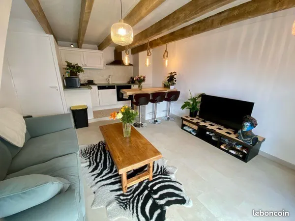 Appt meublé 50m² · 3 pièces · Saint-Marc-sur-Mer 