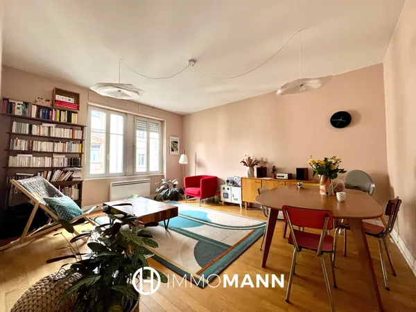 Superbe appartement 3 pièces meublé avec balcons - Neustadt 