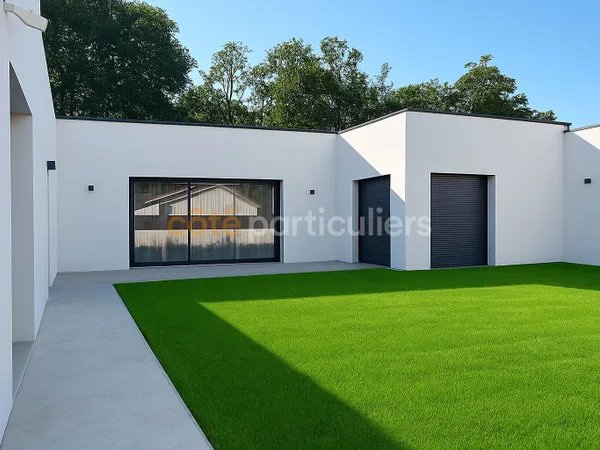 Contemporaine de plain pied 5 pièce(s) 179 m2 