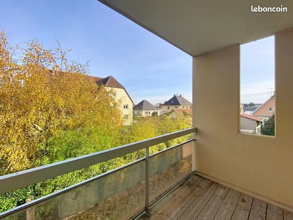 Appartement 3 pièces 62 m² 