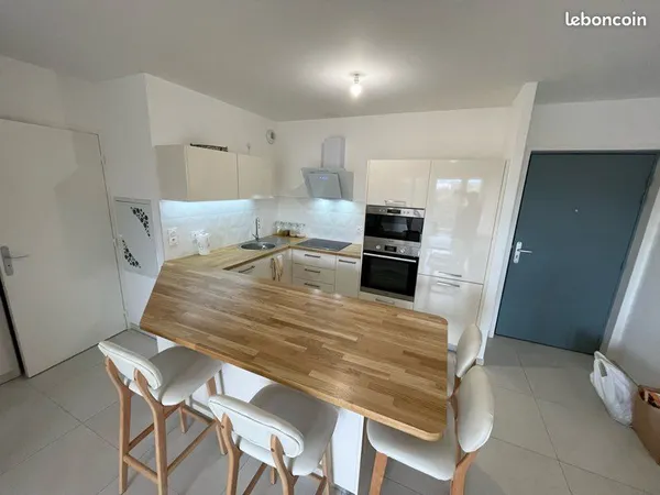 Charmant T2 meublé, 48m2 Clim. Rocade 