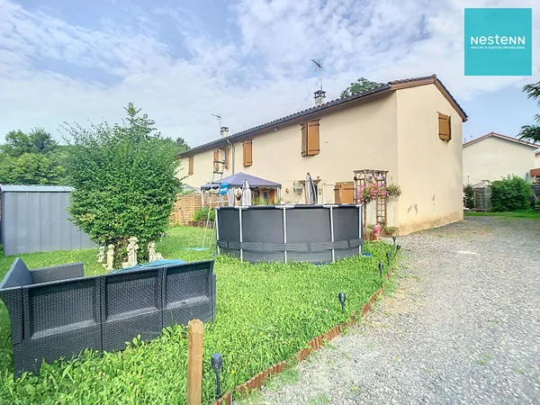 Maison Grézieux Le Fromental 42600 - 80 m² - 3 chambres - jardin - garage 