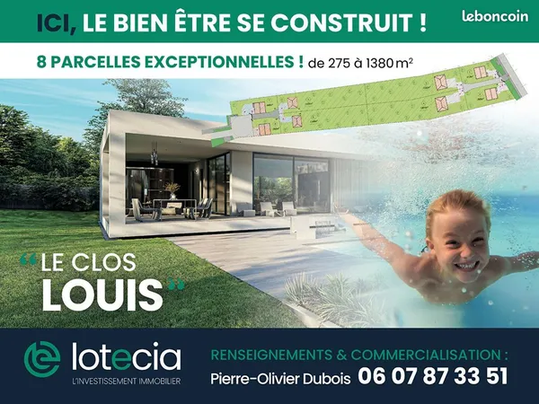 Terrain 1106 m² SAULXURES LES NANCY 