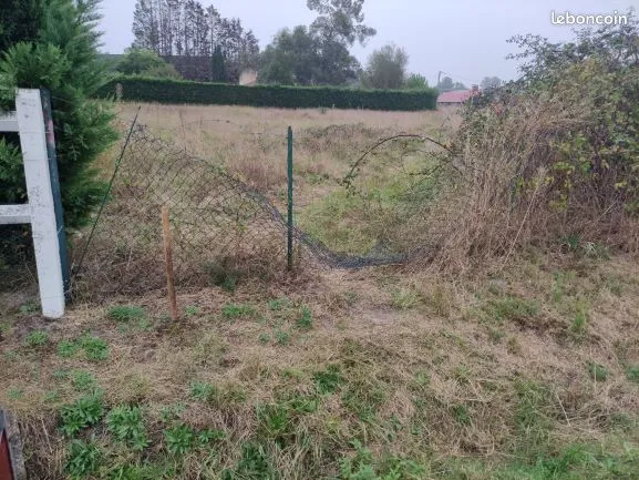 Terrain 410 m² Parentis En Born 