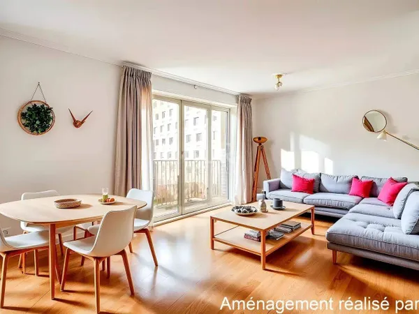 Appartement 3 pièces 63 m² 