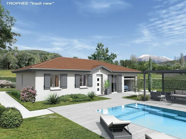 Maison 80 m² avec terrain à SAINT-JEAN-DE-THURIGNEUX (01) 