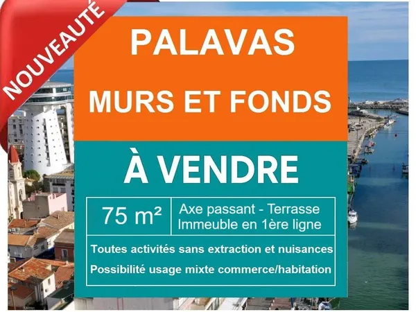 Fonds de commerce 4 pièces 75 m² 