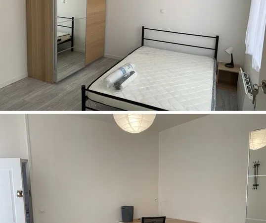 Colocation avec extérieur, garage à vélo et salle de sport. Toutes charges comprises 