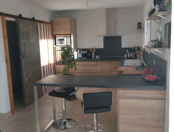 Maison 2 chambres avec jardin 
