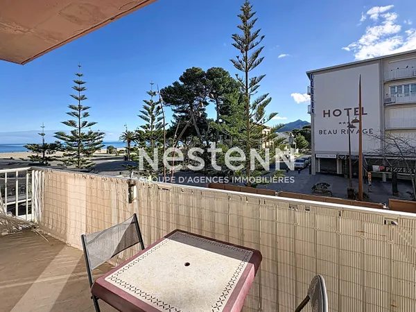 Appartement à Argeles Sur Mer vue mer 2 pièce(s) 
