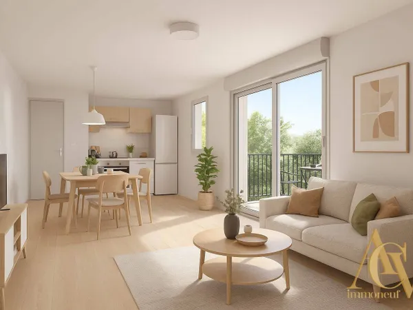 Appartement 4 pièces 82 m² 