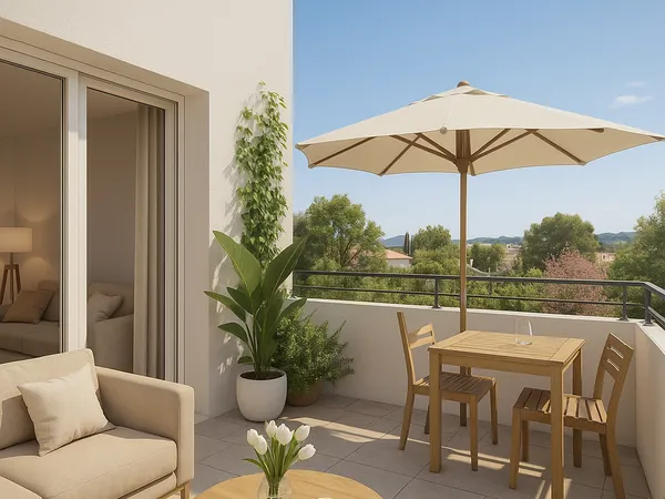 SECTEUR MILLENAIRE - BEAU T1 28M² + EXTERIEUR 