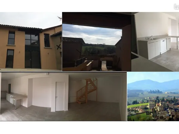 Location maison 116 m2 - 3 chambres - terrain clos 