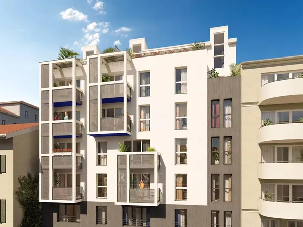 Nice, 4 pièces, neuf, balcon, ascenseur 