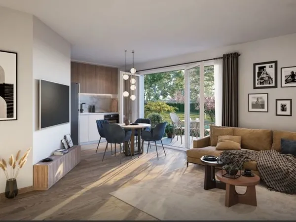 - MAGNIFIQUE T2 DE 46 M² EN REZ-DE-JARDIN DANS RÉSIDENCE AVEC PISCINE ET A QUELQUES MINUTES DES 