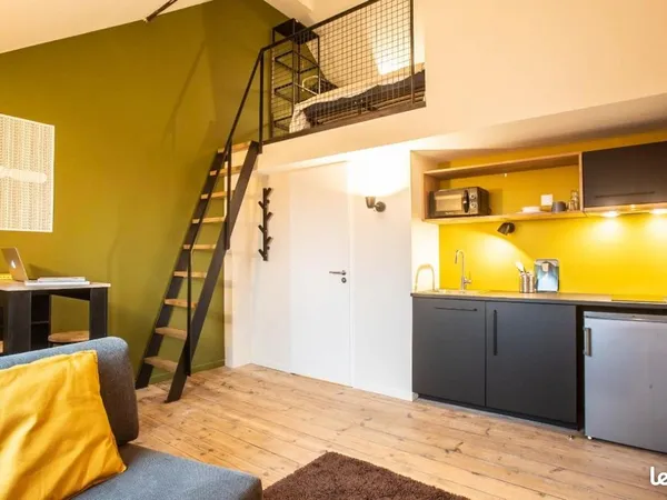 Chambre 2 pièces 30 m² 