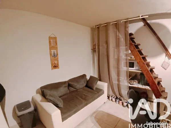 Studio 2 pièces 17 m² 