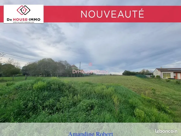Terrain 2357 m² saint aubin de lanquais 