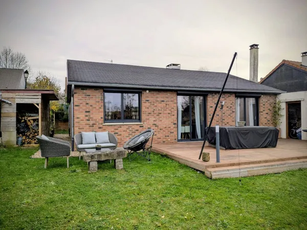 Maison de plain-pied 3 pièces 77 m² 