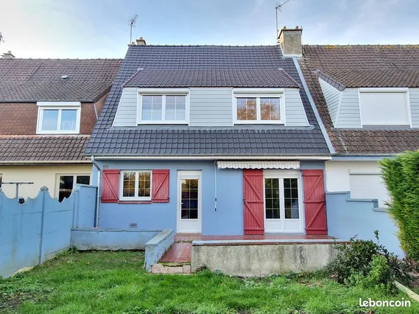 Une maison mitoyenne de 96,1 m² 