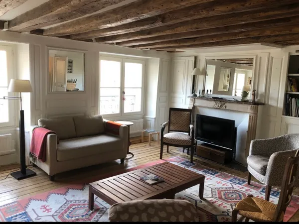 Loue appartement meublé 75m² Versailles Saint-Louis 2 chambres 1er étage 