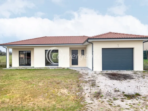 En exclusivité, magnifique maison contemporaine de plain pie 