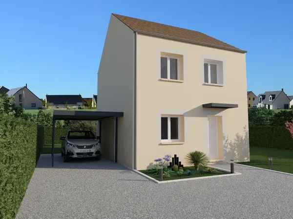 Projet de construction d'une maison 74 m² avec terrain à CONFLANS-SAINTE-HONORINE (78) 