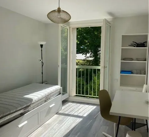 Loue appartement non meublé Toulouse quartier Rangueil 19m2 