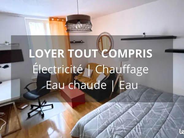 F1 Bis meublé, Sans surprise Tout Confort Etudiant - EDF & chauffage & eau chaude comprise 