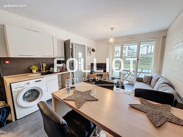 Studio 2 pièces 32 m² 