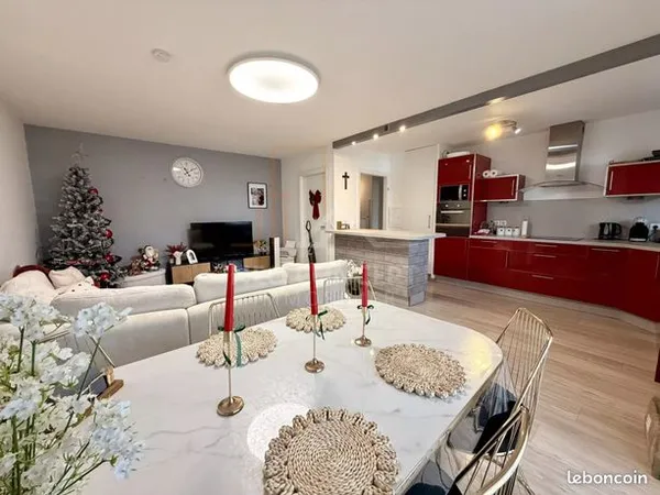 Appartement 2 pièces 54 m² 