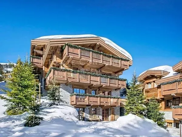 Un Chalet d'Exception Skis aux Pieds à Courchevel 1850 